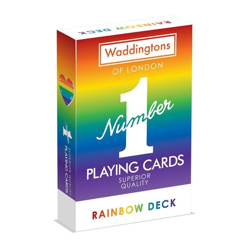 Rainbow waddingtons number - waddingtons,