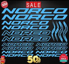 Fits Norco Vinyl Decal Stickers Sheet Bike Frame Cycle Cycling Bicycle Mtb NEW