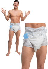 Big Baby Nappy & Pin Mens Stag Night Comedy Fun Fancy Dress Accessory kit