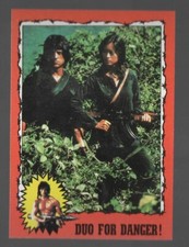 1985 Topps RAMBO FIRST BLOOD