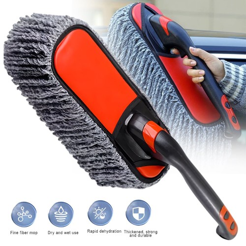 Extendable car detailing brush - extendable,