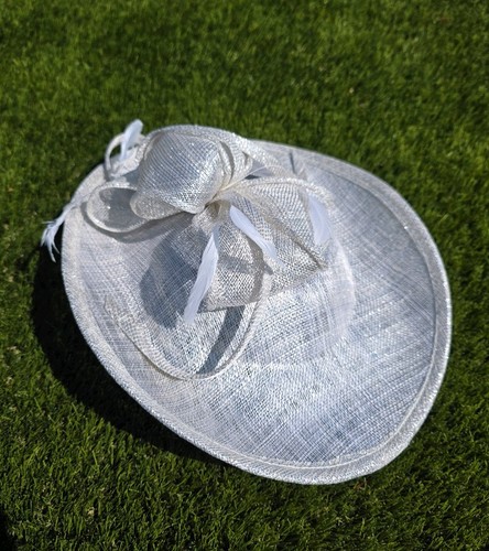Pale silver grey wedding disc - pale,