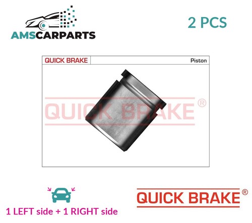 Brake caliper piston - caliper, pair