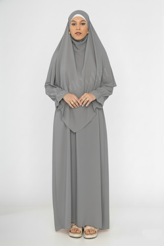 Piece khimar abaya - 2-piece,