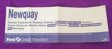 NEWQUAY FIRST GREAT WESTERN