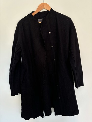 Oska wool women coat - women’s, black