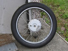 BSA BANTAM D7 FRONT WHEEL & TYRE