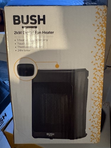 Bush 2kw digital fan - bush,