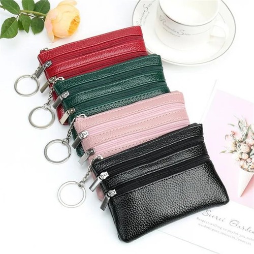 Women key ring leather mini - leather,