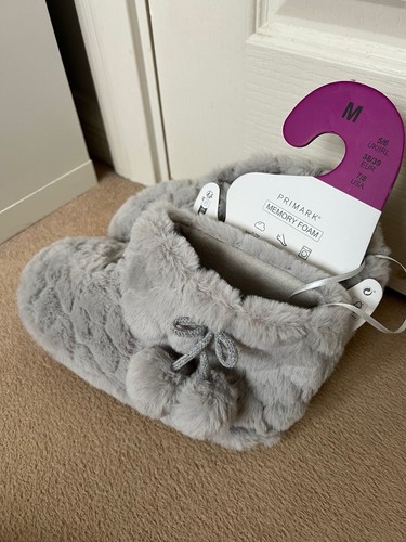 Primark woman grey slipper - primark,