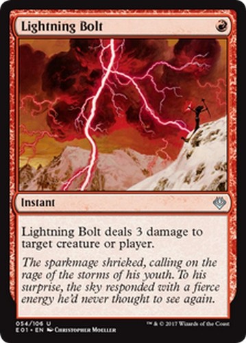 Lightning bolt archenemy - ~,