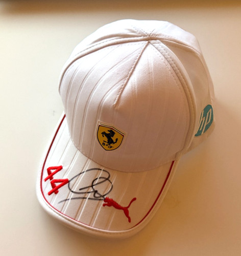 Lewis hamilton signed ferrari - hamilton,