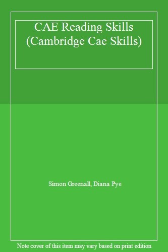 Cae reading skills cambridge - reading, (cambridge