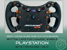 Outlined Gloss Fanatec Button