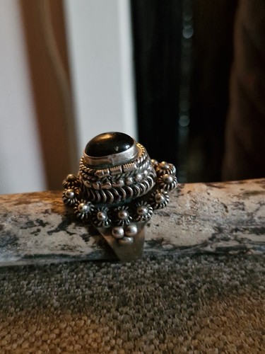 Taxco black stone vintage - black,