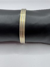 BioFlow Duet Unisex magnetic bracelet stainless steel 2 tone size Medium