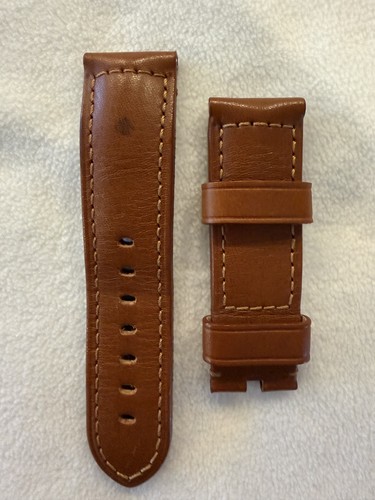 Officine panerai brown leather - panerai,