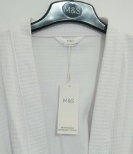 M&S Ladies Pure Cotton Waffle