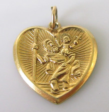 9ct Gold Pendant - Vintage 9ct