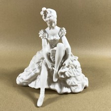Antique German Porcelain Schaubach Kunst Figurine Ballerina
