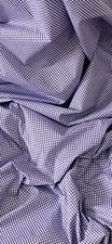 Lilac White Gingham Fabric