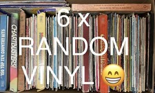 6 x RANDOM 12” Vinyl Record