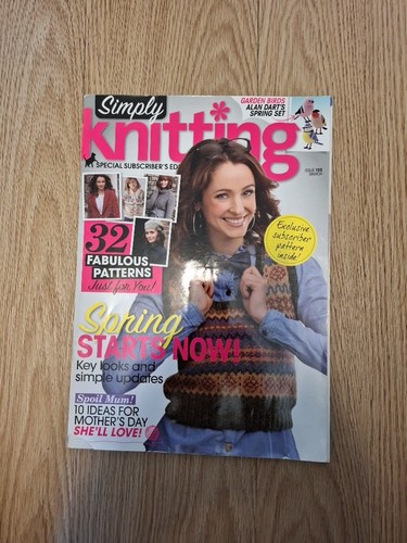 Simply knitting magazine issue - simply,
