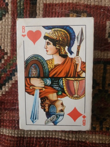 Vintage russian playing cards - playing,