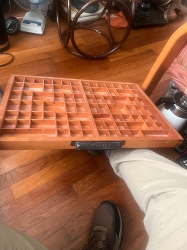 Hamilton letterpress tray - hamilton,