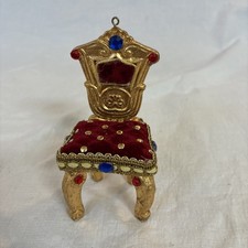 Vintage 4” Gold Baroque