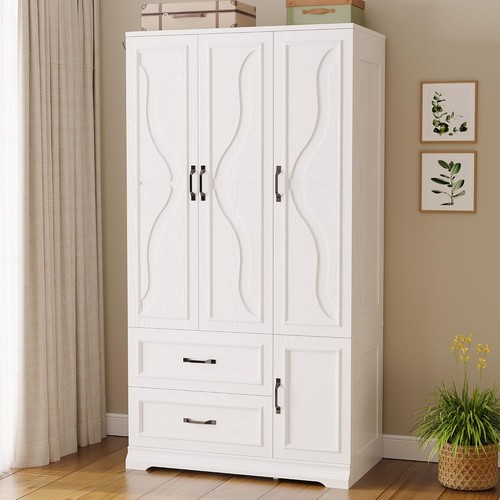 Armoire wardrobe closet with - closet, 4
