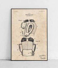 Boxing Helmet Patent Drawing
