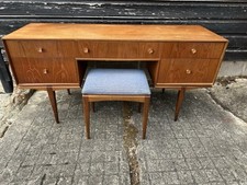 Vintage Retro Mid century Mc Intosh Teak Work Desk Chest Of Drawers Danish Style