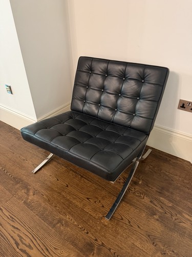 Barcelona style chair - barcelona,