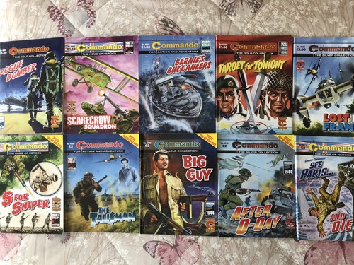 Commando comic books job - comic,