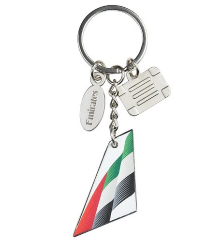 Emirates tailfin metal keyring - emirates,