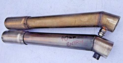 Scorpion 40mm entry exhaust - entry,