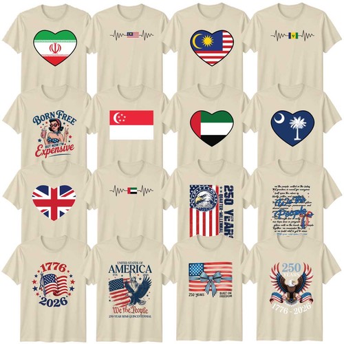 Retro patriotic adult shirt - patriotic, t-shirt