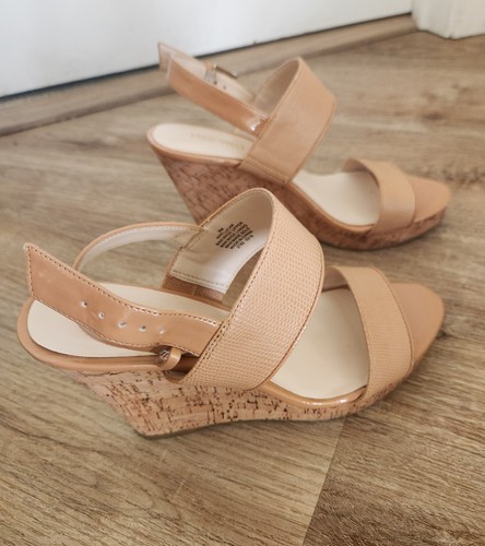 Nine west payton cork wedge - payton,