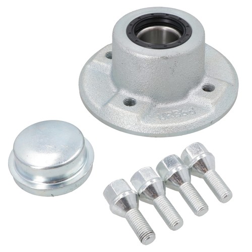 100mm pcd trailer cast wheel - 100mm,