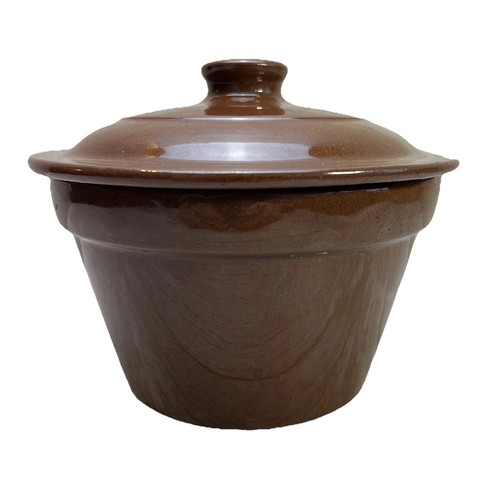 Vintage brown glazed - vintage,
