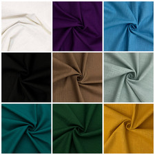 Washed Linen Look Fabric 70%