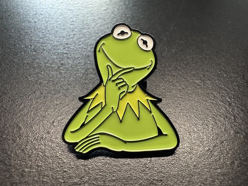 Kermit the frog enamel pin - frog,