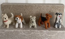 Vintage Puppy in My Pocket Terrier Scottie Airedale Schnauzer Westie FoxTerrier