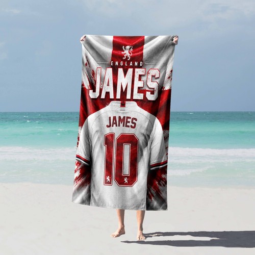 Personalised name england flag - name,