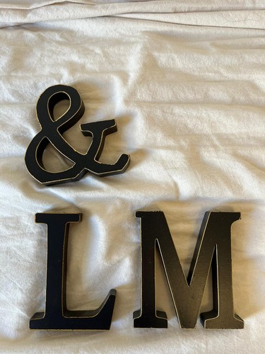 Set wooden letters l m - of, 3