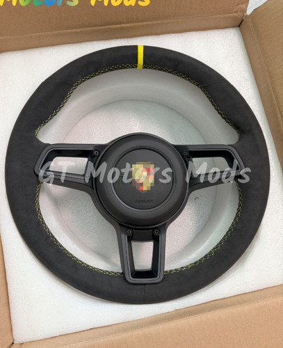Porsche alcantara steering - alcantara,