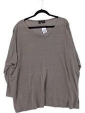 Eskandar Women's Top Grey 100%