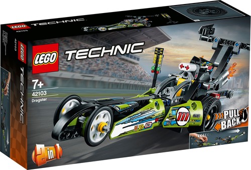 Lego technic 42103 dragster - lego,