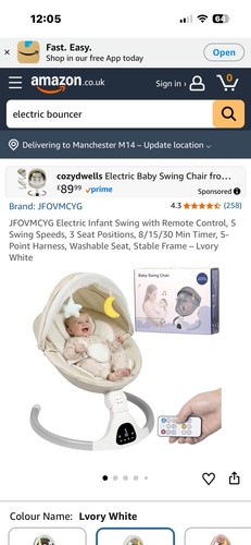 Electric infant swing with - infant,